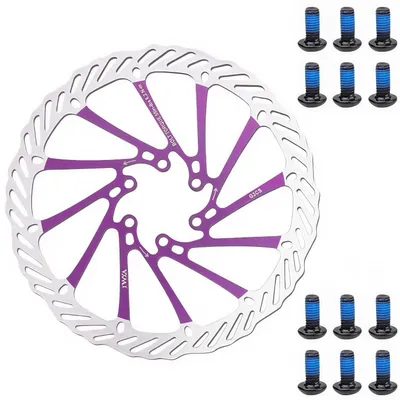 Immagine prodotto di Solidchoice - Set di dischi freno per mountain bike, 2 pezzi, diametro 160/180/203 mm, acciaio inossidabile