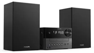 Produktbild von Philips 3000 series TAM3505M2/12, Heim-Audio-Mikrosystem, Schwarz, 20 W, 6 Ohm, 66 - 20000 Hz, DAB, DAB+