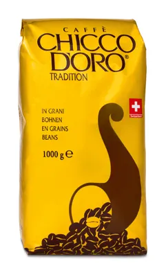 Produktbild von Chicco d'Oro Kaffeebohnen Tradition 1000 g, 1 kg, Kaffee, CE, 1 Stück(e)
