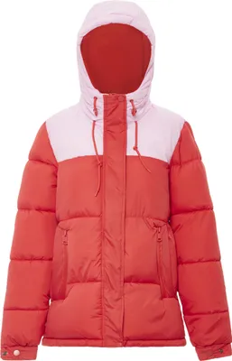 Immagine prodotto di Giacca da donna Tavite - colore rosso estivo, motivo floreale rosa. Taglia: L