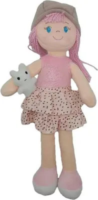 Produktbild von Besttoy - Weichpuppe Maggy - mit Katze