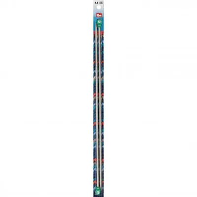 Produktbild von PRYM Jackenstricknadeln ALU, 40 cm, Ø 4,50 mm, grau