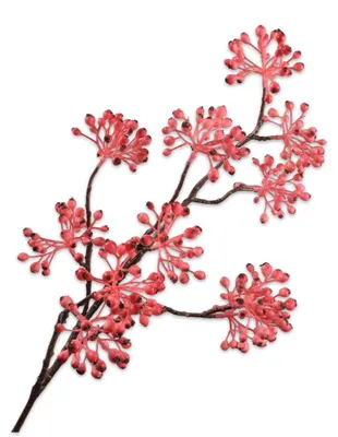 Produktbild von Silk-ka Kunstblume – Seidenblumen-Beerenzweig, rosa, 82 cm