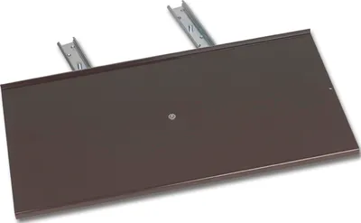 Produktbild von OMGE TV-Teilauszug 650 x 350 mm Stahl schwarz beschichtet