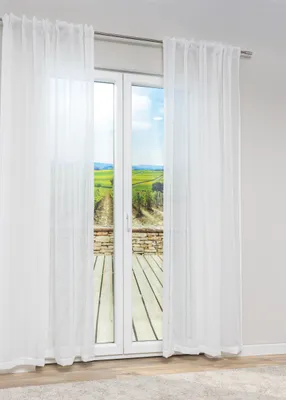 Produktbild von Dekoschal Lysel Manteco in den Maßen (B x H): 145cm x 245cm in weiß
