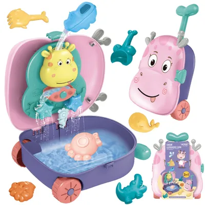 Produktbild von WOOPIE 3-in-1-Sandspielset im Koffer „Reh“ + Wasserspielzeug