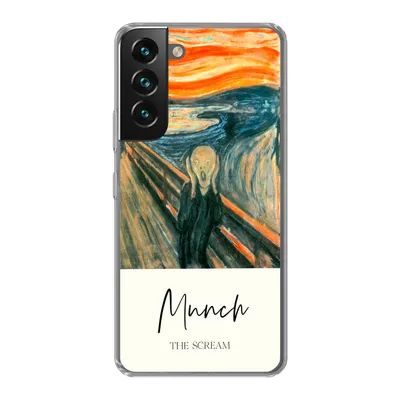 Produktbild von MuchoWow® Handyhülle Schutzhülle Hülle für Samsung Galaxy S22 Der Schrei - Edvard Munch - Alte Meister Silikon Softcase Handy Hülle - Mobiltelefonhülle