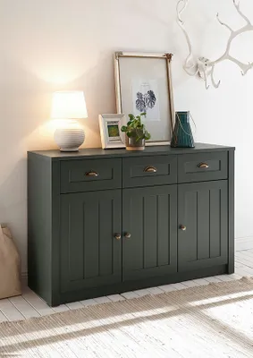 Produktbild von Ascot Sideboard Kommode Anrichte 130cm grün Landhaus