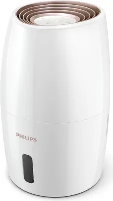 Produktbild von Philips Luftbefeuchter 2000 Series, NanoCloud für bis zu 99% weniger Bakterien, bis 32 m², Weiß (HU2716/10)