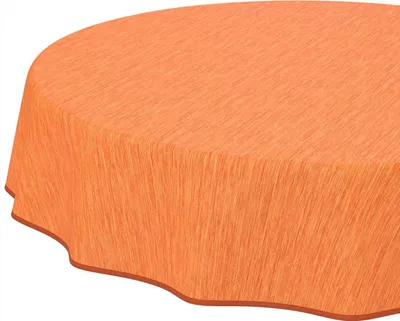 Produktbild von Tischdecke Wachstuch Einfarbig Rot Robust Wasserabweisend Rund 140 cm