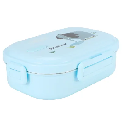 Zdjęcie produktu dla Izolowane pudełko na lunch, pudełko Bento, pudełko Bento ze stali nierdzewnej, szczelne pudełko na lunch dla dzieci, japońskie pudełko na lunch, pojemnik na żywność