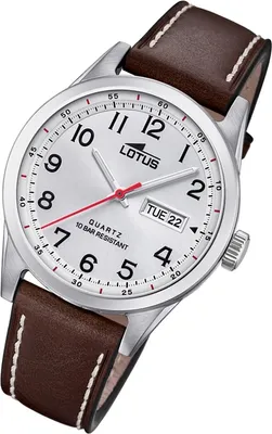 Produktbild von LOTUS Herren Uhr Classic Elegant 18671/1 Leder Armbanduhr braun UL18671/1