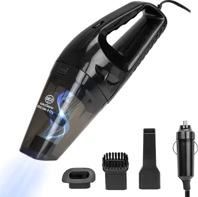 Produktbild von alca® Autostaubsauger 12V NASS/TROCKEN tragbarer Handstaubsauger 12 V waschbarer HEPA Filter
