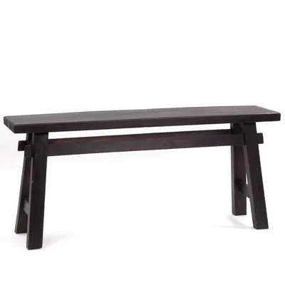 Produktbild von SITZBANK "EAST" | Mahagoni, 118x53x27,5cm (BxHxT) | Holzbank | Farbe: 03 dunkelbraun