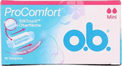 Produktbild von OB Tampons Pro Comfort Mini 16er