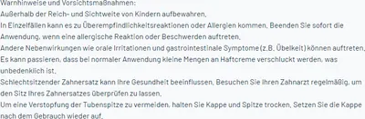 Produktbild von Corega ultra Haftcreme starker Halt+Frische 40 g