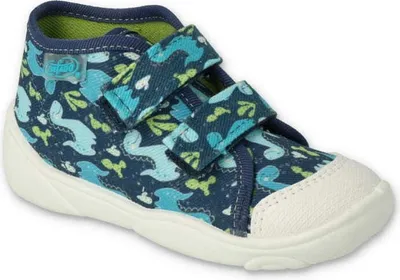 Produktbild von BEFADO Jungen Sneakers 212P076 DINO Flexible, Klettverschluss, Blau
