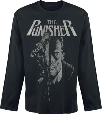 Produktbild von The Punisher Langarmshirt Herren Punisher Rifle schwarz XXL