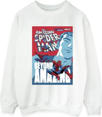 Produktbild von Marvel - "Beyond Amazing" Sweatshirt für Herren BI44752 (M) (Weiß)