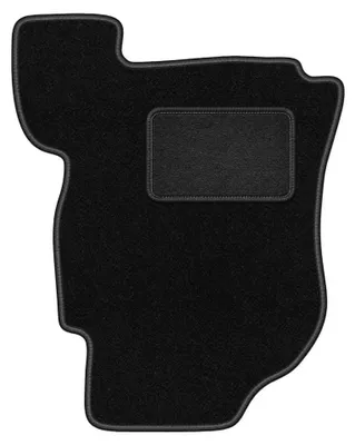 Productafbeelding van Velours bestuurdersmat voor Honda Concerto 1988-1994 (liftback) – zwart, op maat – Wielganizator LUX