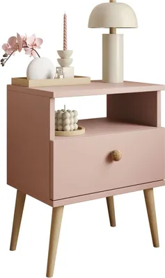 Produktbild von HARMONY Nachttisch Natürlich Rosa