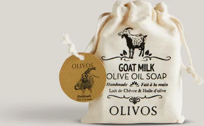 Produktbild von Olivos feste Olivenölseife mit Ziegenmilch 24 Stück á 150ml, Goat Milk Soap Ziegenmilchseife