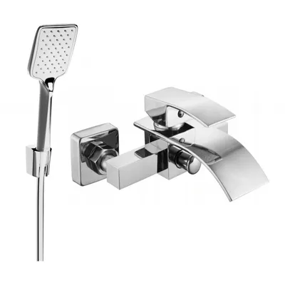 Obrázok produktu pre Mexen Aries R62 vaňová batéria so sprchovacím setom, chrómová - 74483R62-00