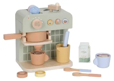 Image de Little Dutch- Cafetière en bois - Vert - Essentials