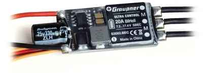 Obrázok produktu pre Regulátor Graupner Ultra Control20A SBEC BLHeli
