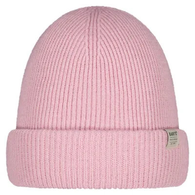 Imagen del producto de BARTS Kinabalu: Gorro de lana para niños, color rosa, con solapa de 6 cm, talla 53-55