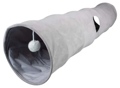 Immagine prodotto di Tunnel da gioco Duvo+ Purrly grigio chiaro, taglia: XL