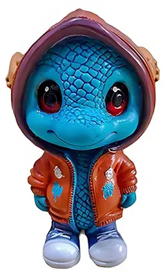 Obrázek produktu pro Elzusha – Soška dinosaura z pryskyřice, ideální pro zábavnou dekoraci