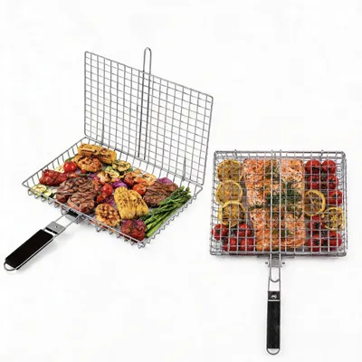 Produktbild von Set mit 2 Grillzangen aus Edelstahl für das Grillen
