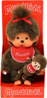 Produktbild von Sekiguchi Monchhichi 20cm Mother Girl + Mini MCC