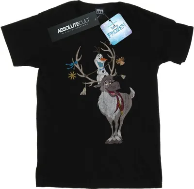 Image de Disney - T-shirt "Frozen" pour homme BI27412 (4XL) (Noir)