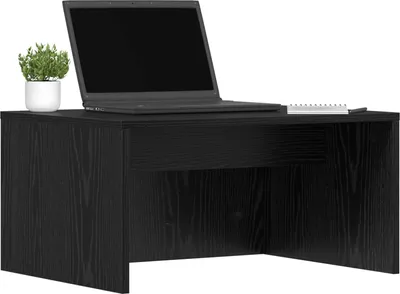 Produktbild von "Winter Sale" Wandtisch Schwarz Eichen-Optik 60 x 45 x 30cm Holzwerkstoff - clorisNeu311889 - Kommoden
