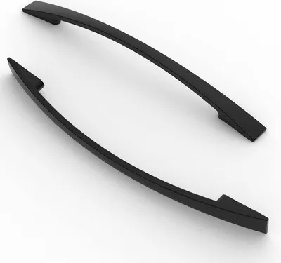 Image de Poignées noires, lot de 10, 160 mm, pour cuisines