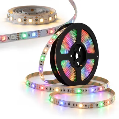 Produktbild von MasterLED LED Strip RGBWW 12V 5 m SMD 5050 300 LED Warmweiß 2700K IP20 dimmbar