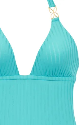 Produktbild von LASCANA Badeanzug Omono türkis Größe 40 Cup C/D