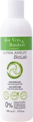 Image de Gel douche Alyssa Ashley BioLab à l'aloe vera et au bambou, 300 ml