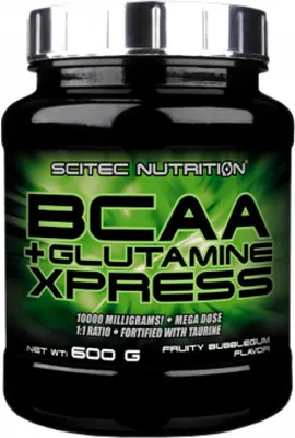Obrázek produktu pro Scitec Nutrition BCAA + Glutamine Xpress 600 g meloun / BCAA aminokyseliny / Silná regenerační směs obsahující BCAA a L-glutamin obohacena o taurin
