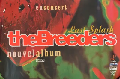 Zdjęcie produktu dla THE BREEDERS - LAST SPLASH, 1993 - Plakat - 80x120 cm