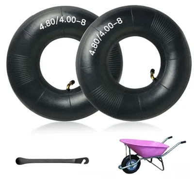 Productafbeelding van Binnenband aanhanger 4.80/4.00-8 voor handwagen en kruiwagen