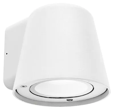 Image de Applique extérieure conique LED C4 - 8 W, IP44, blanc