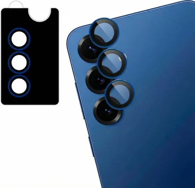 Productafbeelding van imoshion Camera Protector Glas 2-pack voor de Samsung Galaxy S25 Plus - Navy