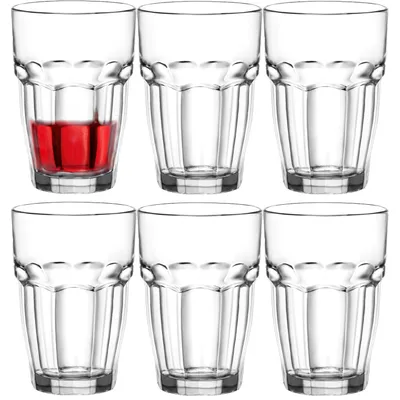 Produktbild von Bormioli Rocco Trinkglaser - Becher - 6x Stuck - Glas - 360 ml