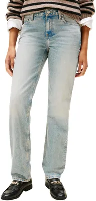 Productafbeelding van Tommy Hilfiger dames jeans, model Kyle Classic, rechte pasvorm, middelhoge taille, blauw (Kyle), maat 34