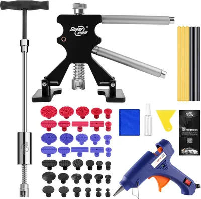 Immagine prodotto di Kit per la riparazione delle ammaccature, design resistente, set completo di attrezzi, kit compatto