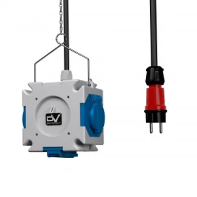 Obrázok produktu pre Napájacia kocka Rozvádzač mDV 3x230V s 1,5 m káblom Doktorvolt 2671