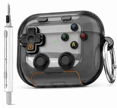 Zdjęcie produktu dla Etui na słuchawki airpods 4 tpu miękkie z zamkiem dla ciebie